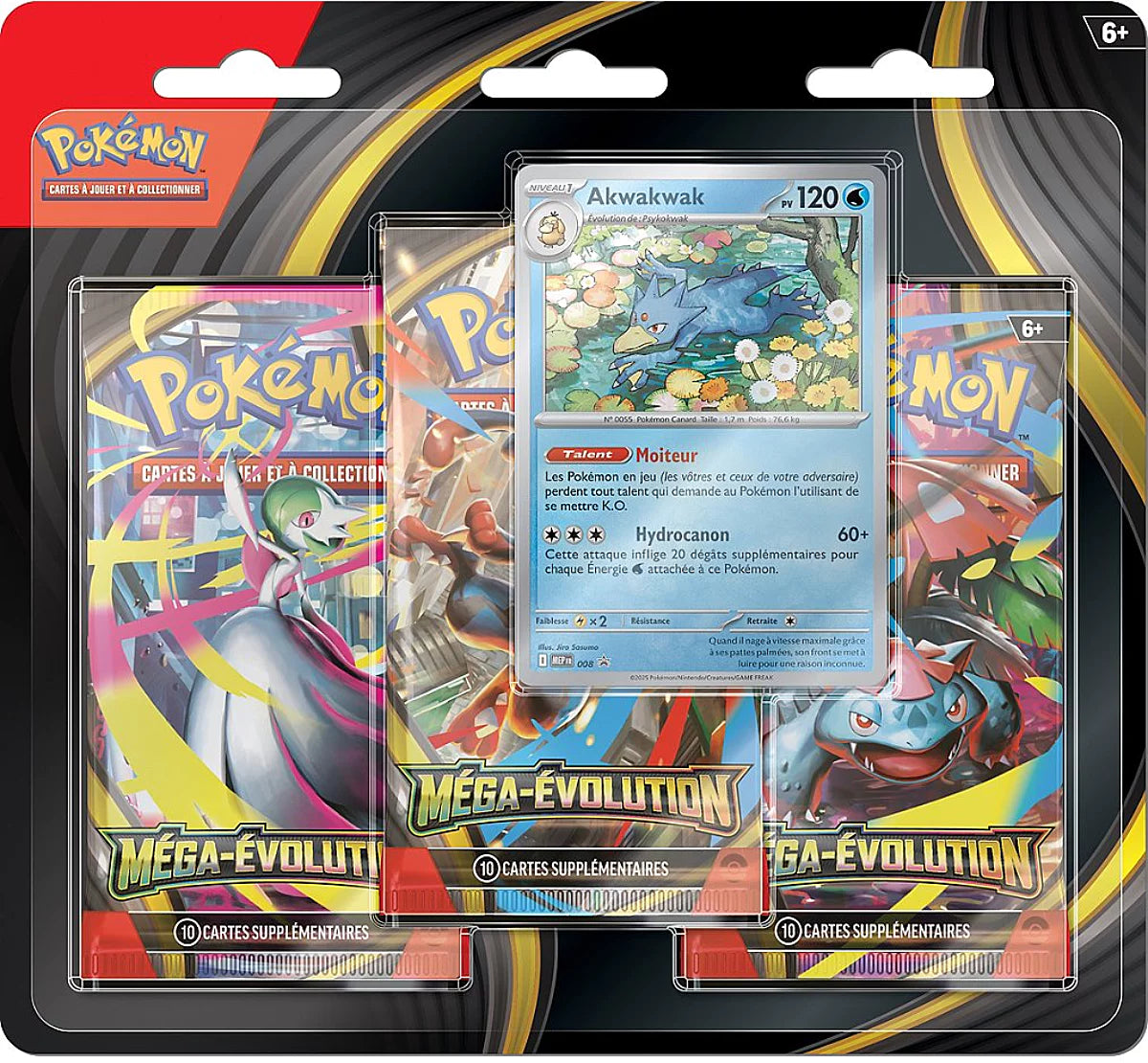 Pokémon ME 01 Méga Evolution : Tripack 3 boosters