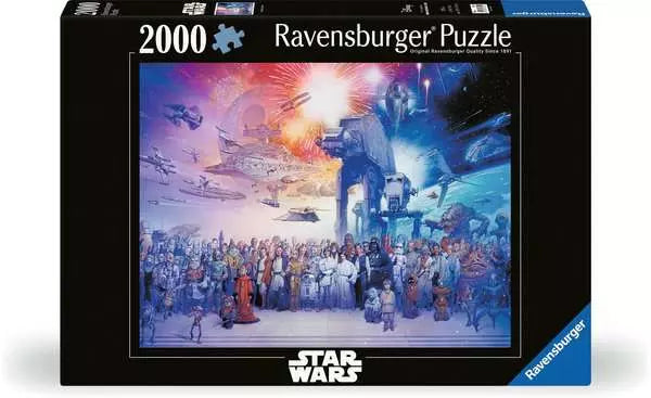 Puzzle 2000 pièces - L'univers Star Wars
