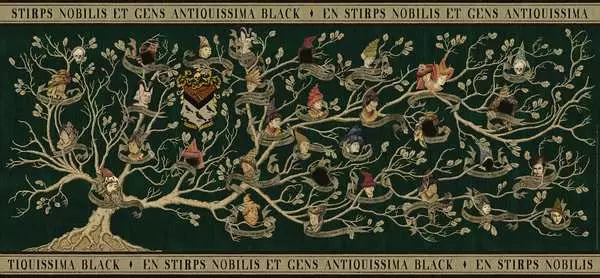 Puzzle 2000 pièces - L'arbre généalogique / Harry Potter