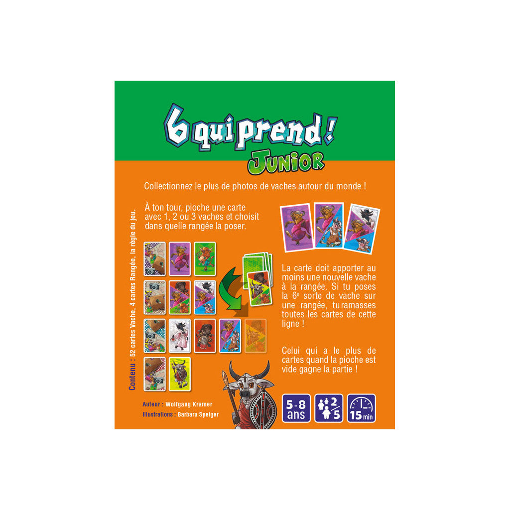 6 qui prend Junior