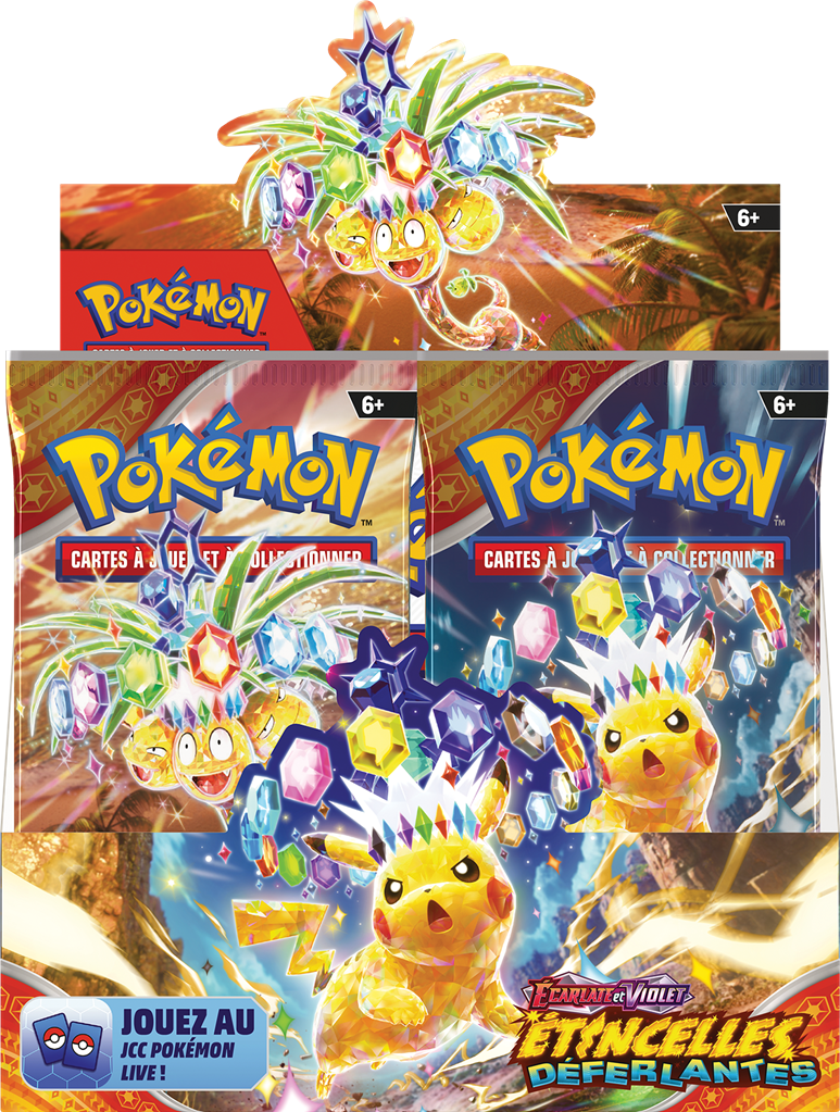 Pokémon EV 08 Etincelles Déferlantes : Display 36 Boosters