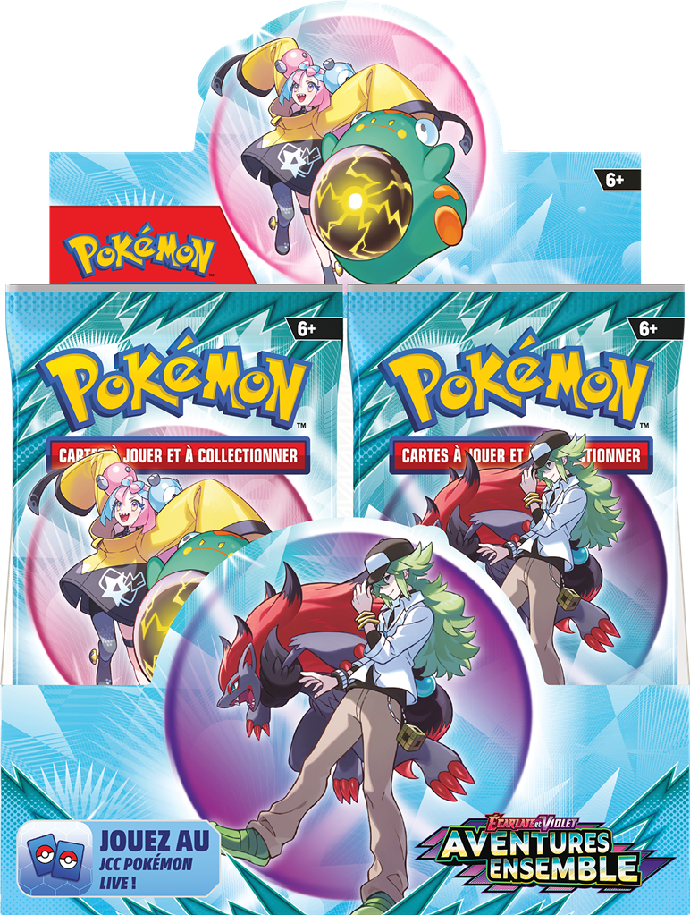 Pokémon EV 09 Aventures Ensemble : Display 36 Boosters