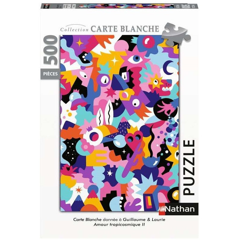 Puzzle 500 pièces - Amour tropicosmique