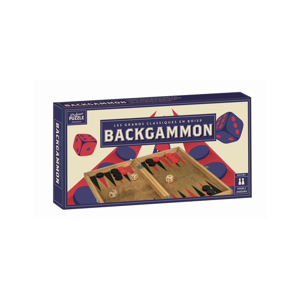 Backgammon Bois Vintage