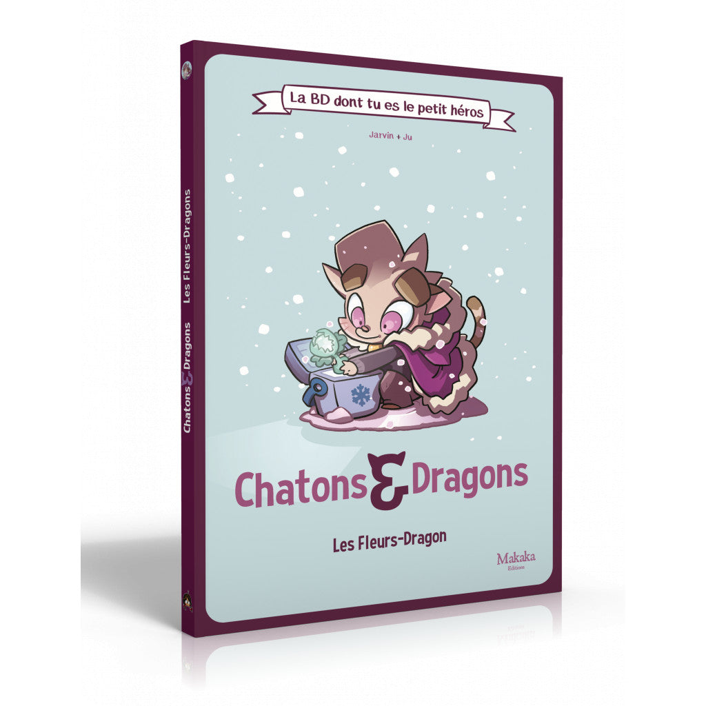 Chatons et Dragons, les Fleurs-dragon - BD Petit Héros (Copie)