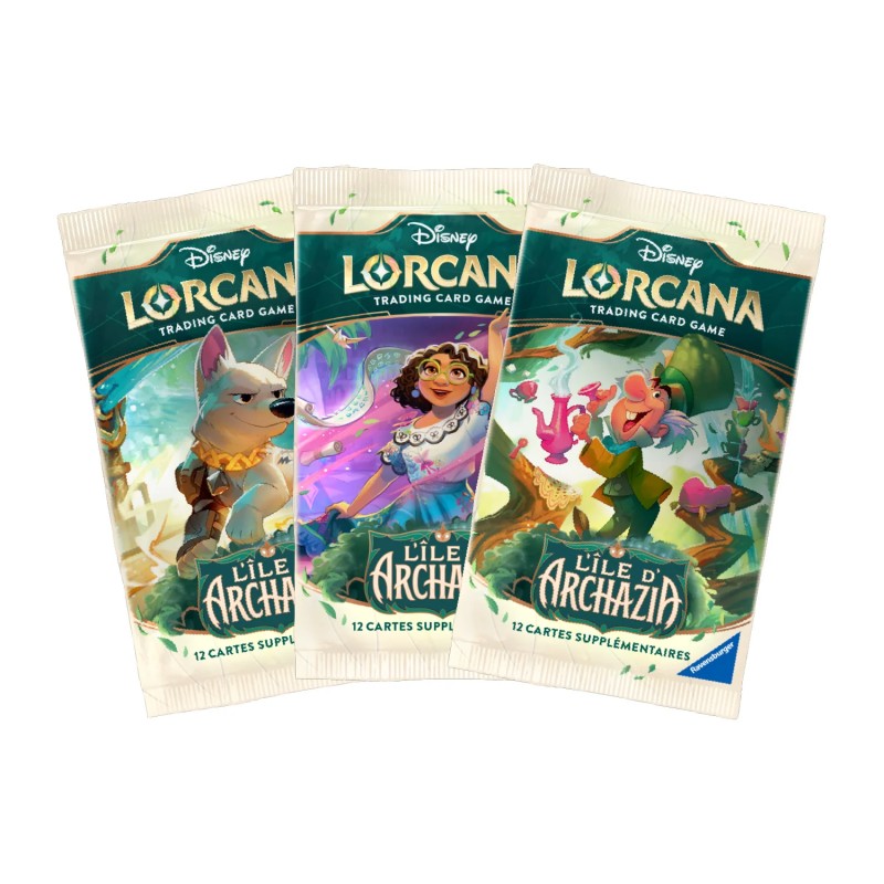 Lorcana Chapitre 7 L'Île d'Archazia : Display 24 boosters