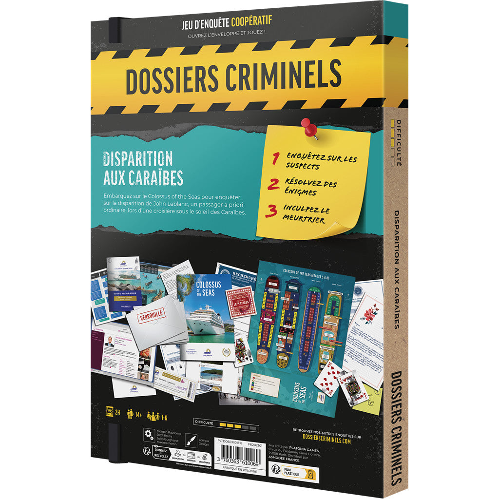 Dossiers Criminels - Disparition Aux Caraïbes