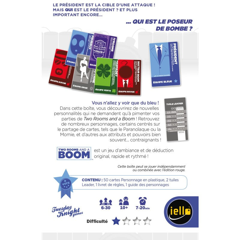 Two Rooms and a Boom (Bleu)