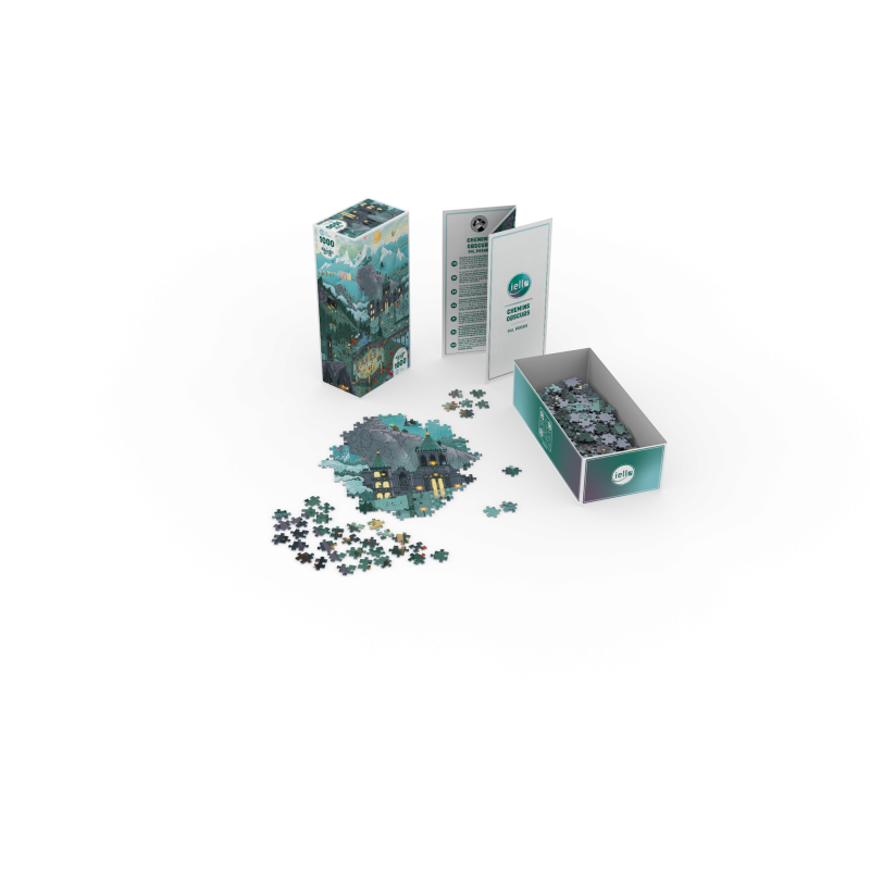Puzzle Universe - 1000p : Chemins obscurs