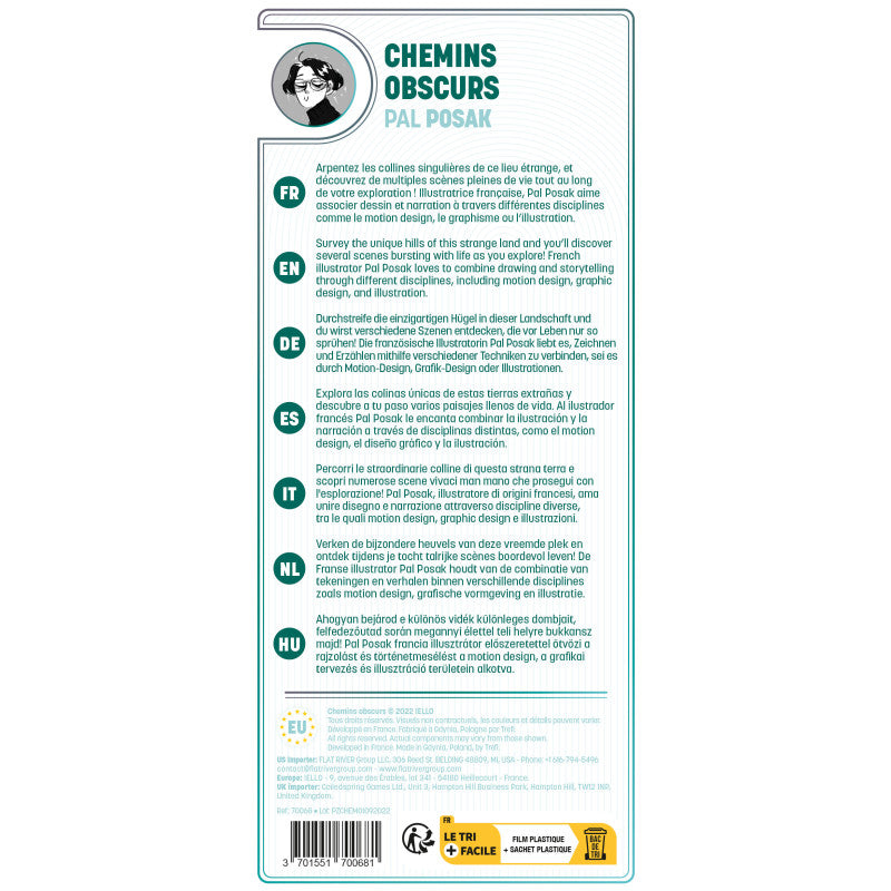 Puzzle Universe - 1000p : Chemins obscurs