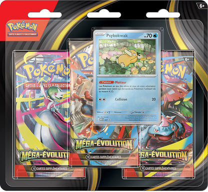 Pokémon ME 01 Méga Evolution : Tripack 3 boosters
