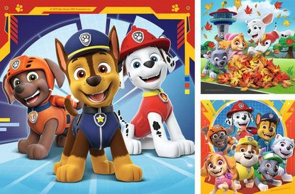 Puzzle 3x49 pièces - Pat'Patrouille prêts à secourir