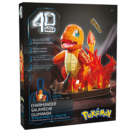 4D Build Pokémon - Salamèche