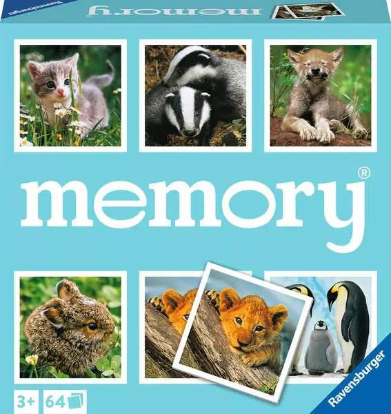 Grand Memory Bébés animaux