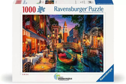 Puzzle 1000 pièces - Croisière sur les canaux à Venise