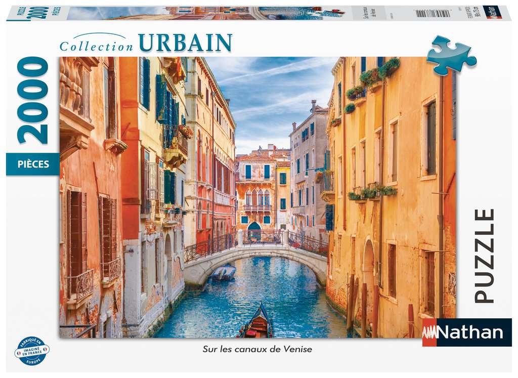 Puzzle 2000 pièces - Sur les Canaux de Venise