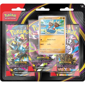 Pokémon  ME05 Nuit Noire : Tripack
