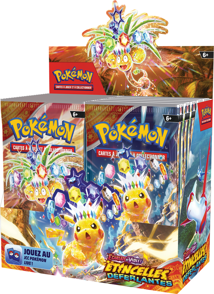 Pokémon EV 08 Etincelles Déferlantes : Display 36 Boosters