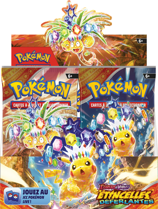 Pokémon EV 08 Etincelles Déferlantes : Display 36 Boosters