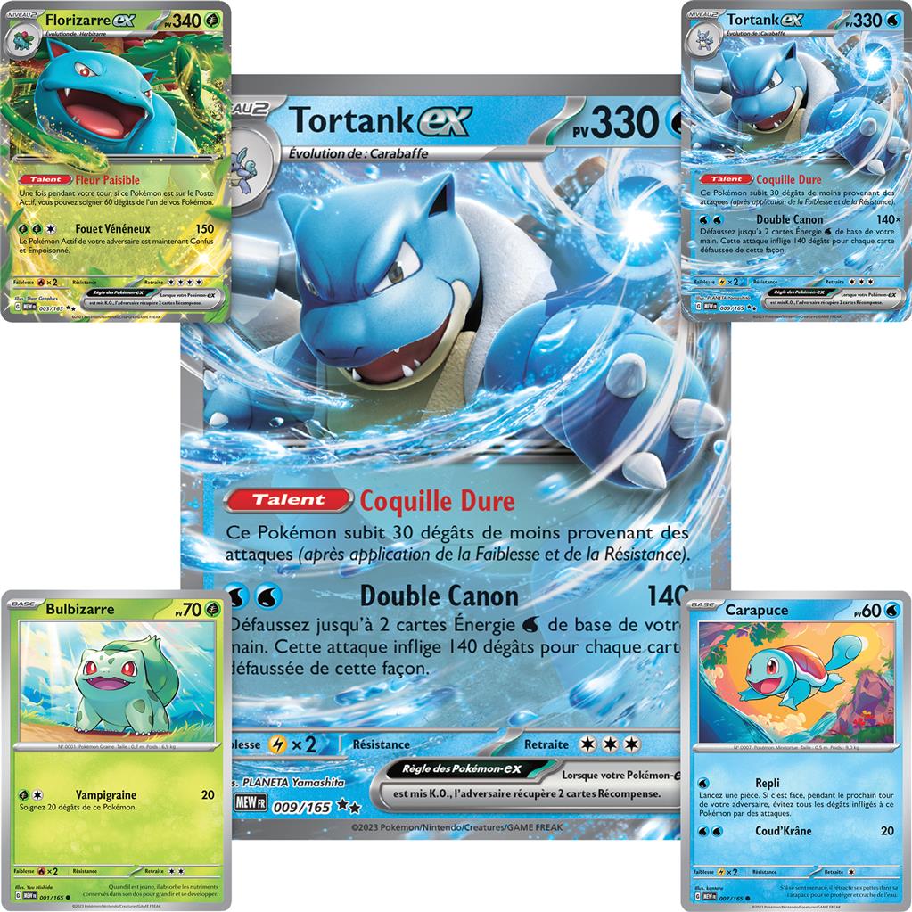 Pokémon EV 3.5  151 : Coffret Premium Eaux Florissantes