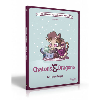 Chatons et Dragons, les Fleurs-dragon - BD Petit Héros (Copie)