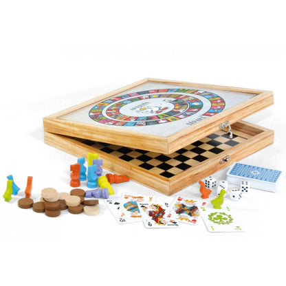 Coffret 100 Jeux Junior en Bois