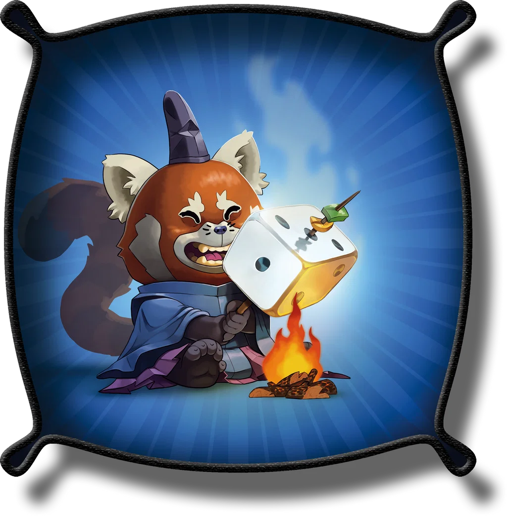 Piste de dés Collection Yokai - Panda Roux