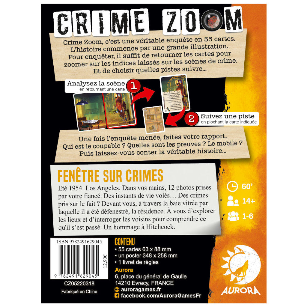 Crime Zoom : Fenêtre sur crimes