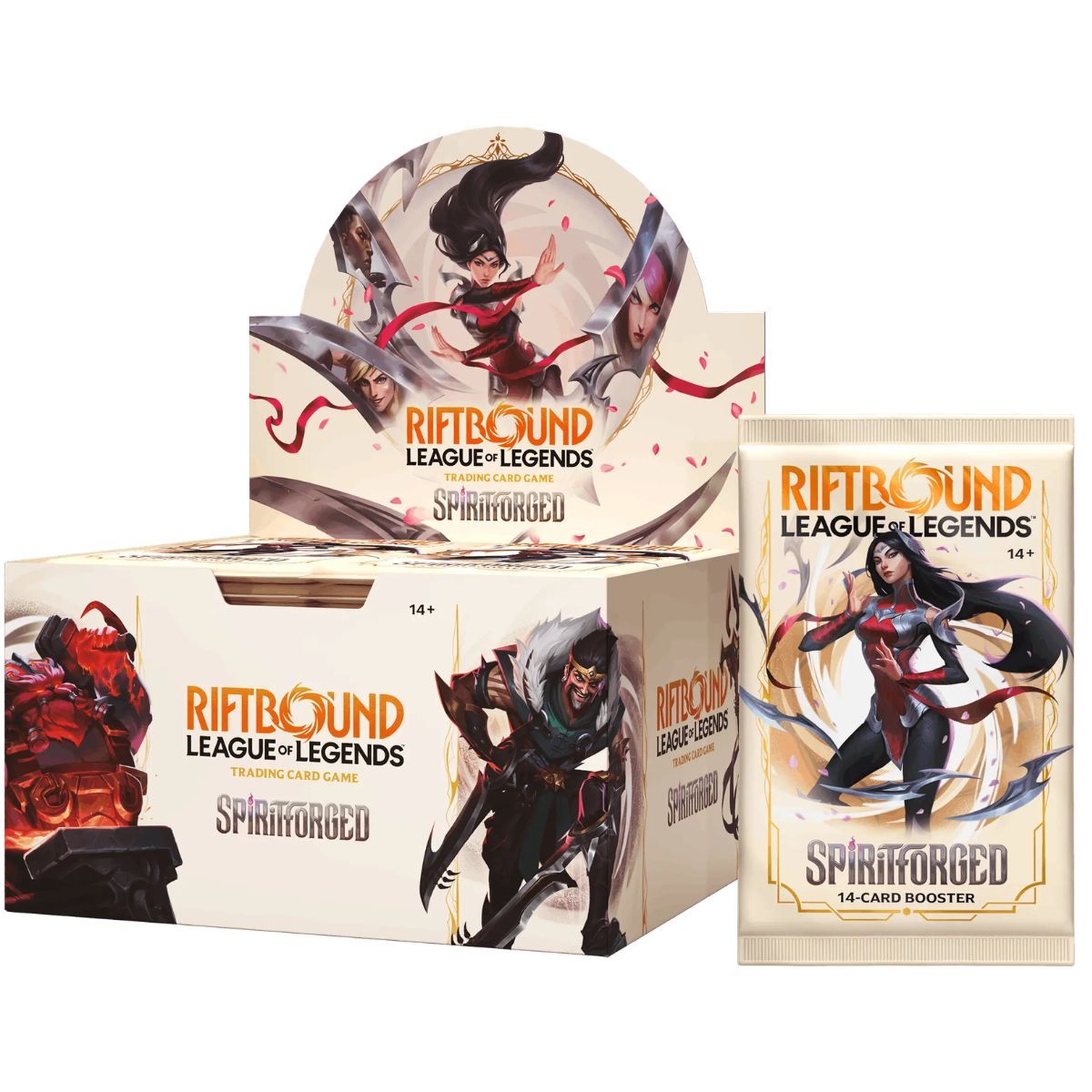 Riftbound League Of Legends - Spiritforged - Set 2 - 24 boosters