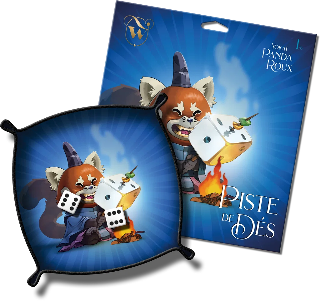 Piste de dés Collection Yokai - Panda Roux