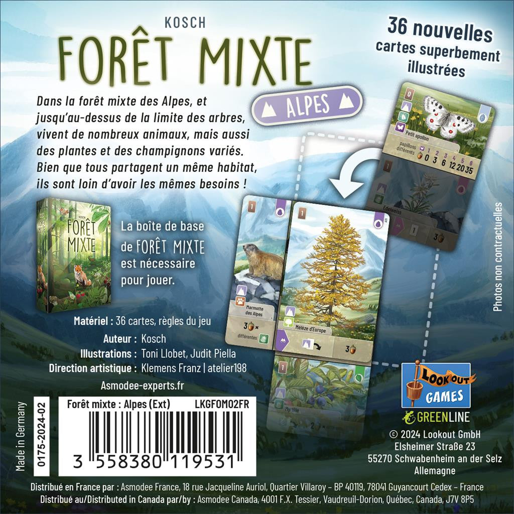 Forêt Mixte : Alpes (Ext)