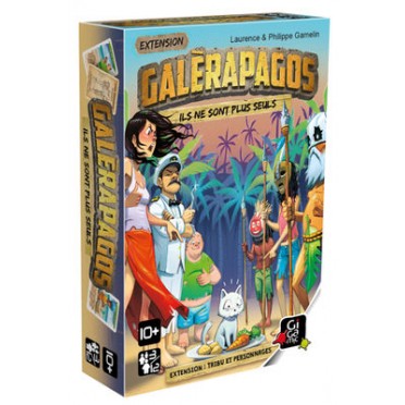 Galèrapagos : Tribu et Personnages (Ext)
