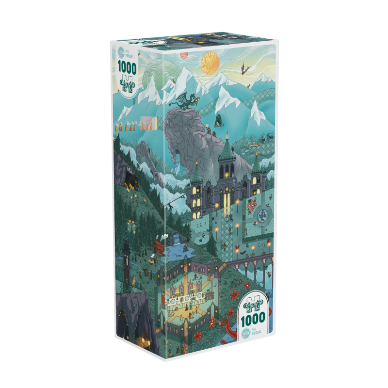 Puzzle Universe - 1000p : Chemins obscurs