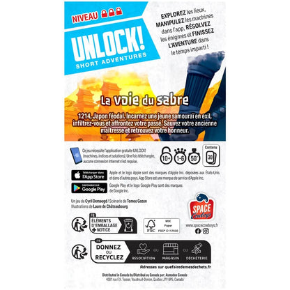 La Voie du Sabre - Unlock! Short Adventures