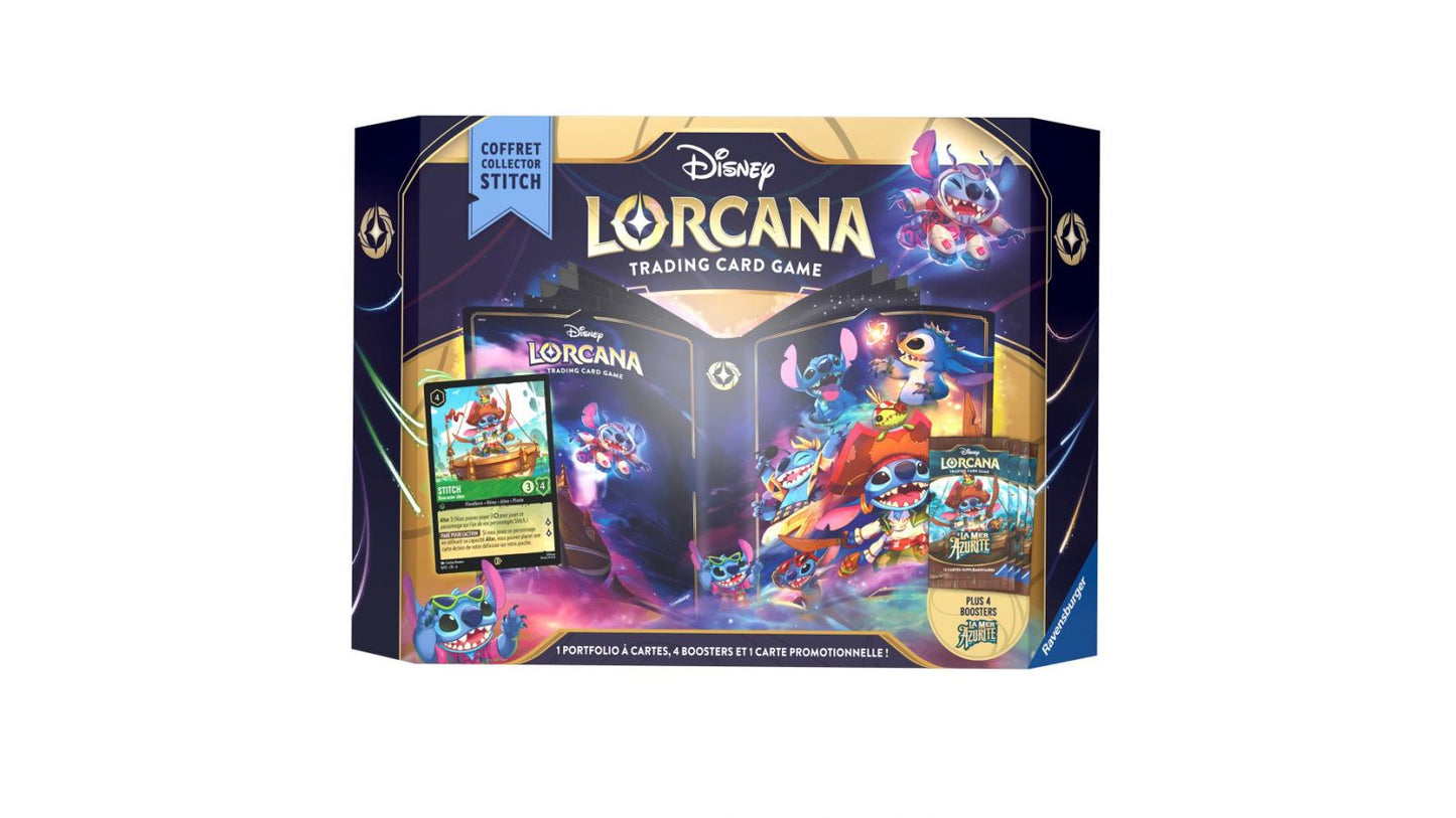 Lorcana Chapitre 6 La Mer Azurite : Coffret cadeau Stitch