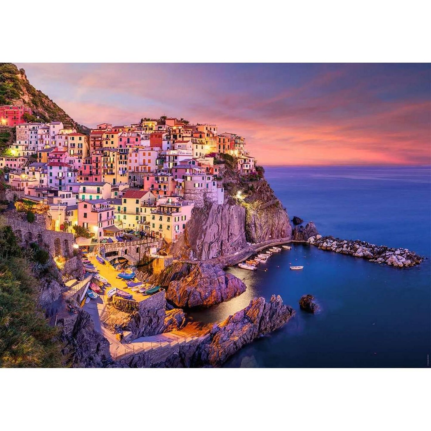 Puzzle 1500 pièces - Hameau de Manarola, Italie