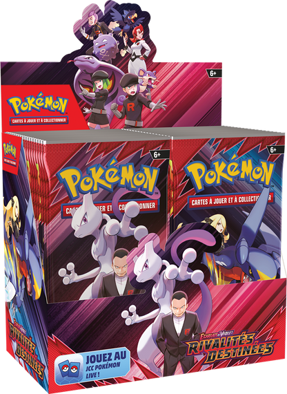 Pokémon EV 10 Rivalités Destinées : Display 36 Boosters