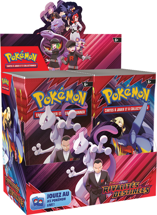 Pokémon EV 10 Rivalités Destinées : Display 36 Boosters