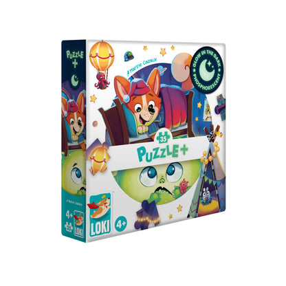 Puzzle LOKI et le Monstre sous le lit - 35 pièces