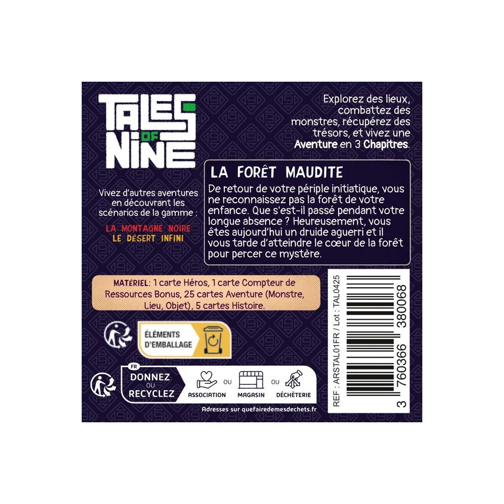Tales Of Nine 2 - La Forêt Maudite