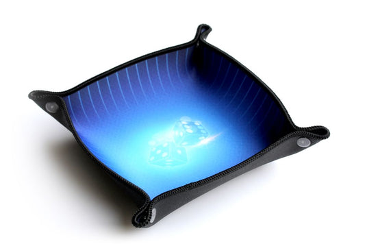 Piste de dés - Bleu Saphir 21x21 CM