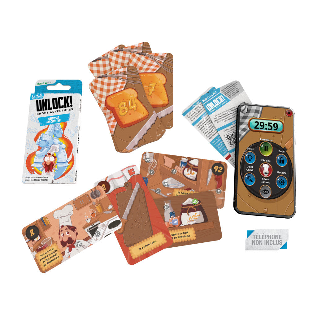Panique en Cuisine - Unlock! Short Adventures