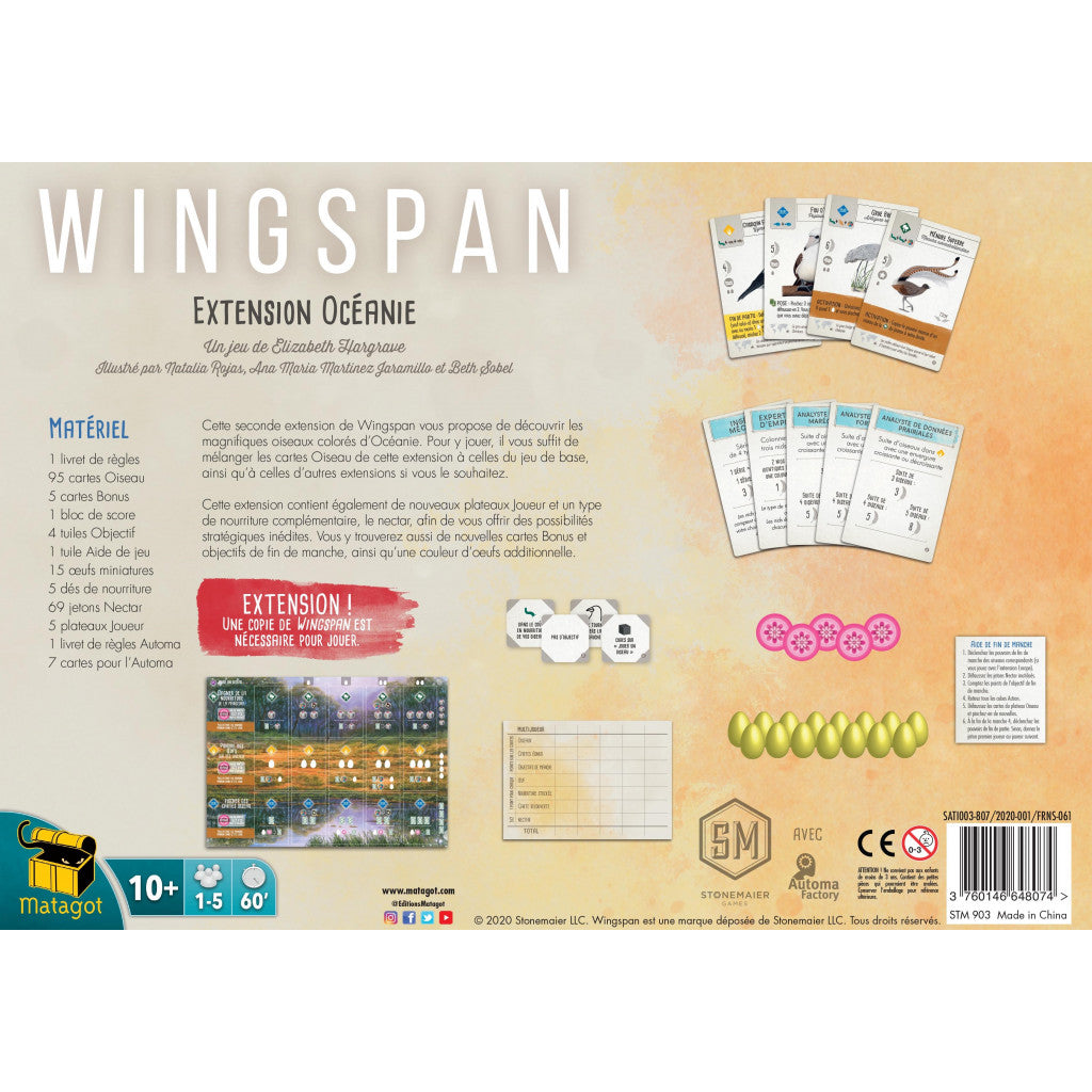Wingspan Océanie (Ext)